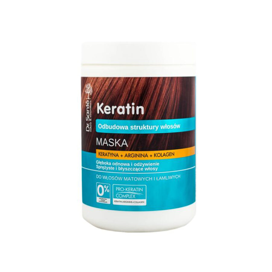 Dr. Sante Pro-Keratin Complex Arginine Collagen Dull & Brittle Hair Mask 1000ml