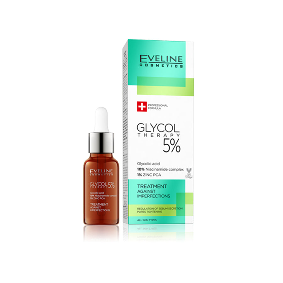 Eveline Cosmetics Glycol Therapy 5% Treatment Against Imperfections 18ml