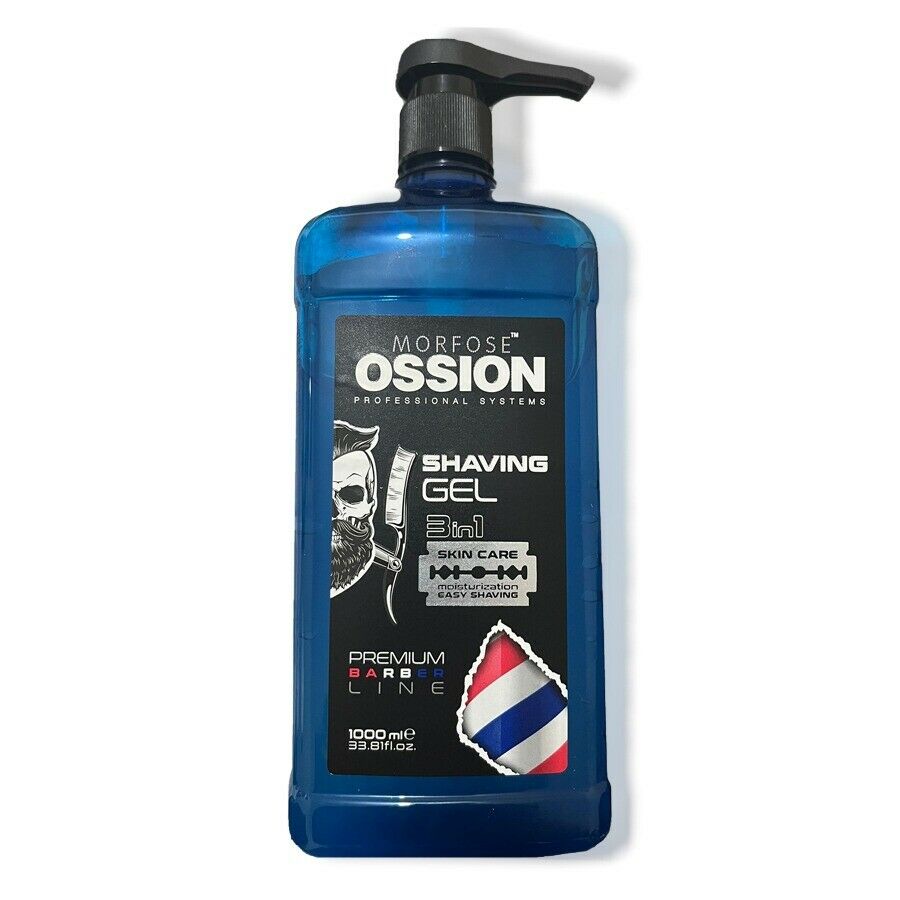 Ossion Premium Barber Line Shaving Gel - 1000ml